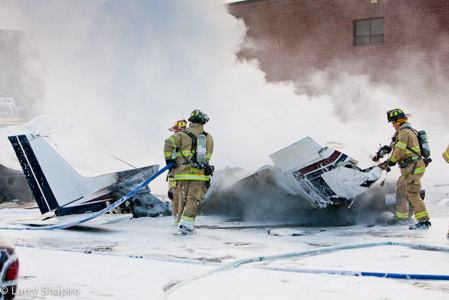 Wheeling plane crash Wolf Road